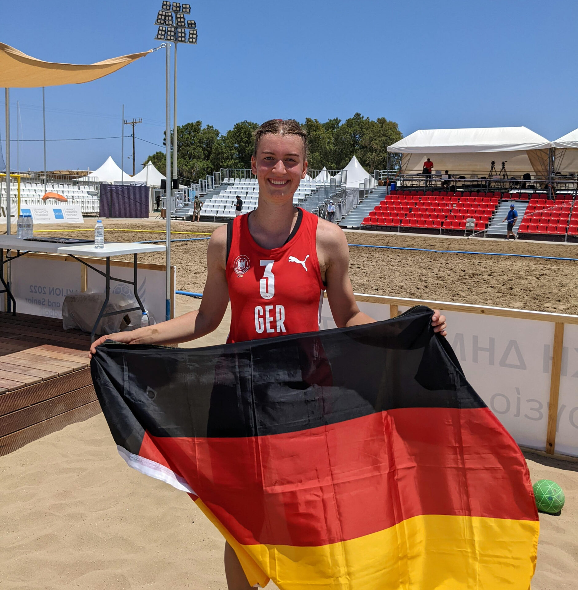 Eindrucksvolle Tage bei der BeachhandballWM 2022 in Griechenland TV